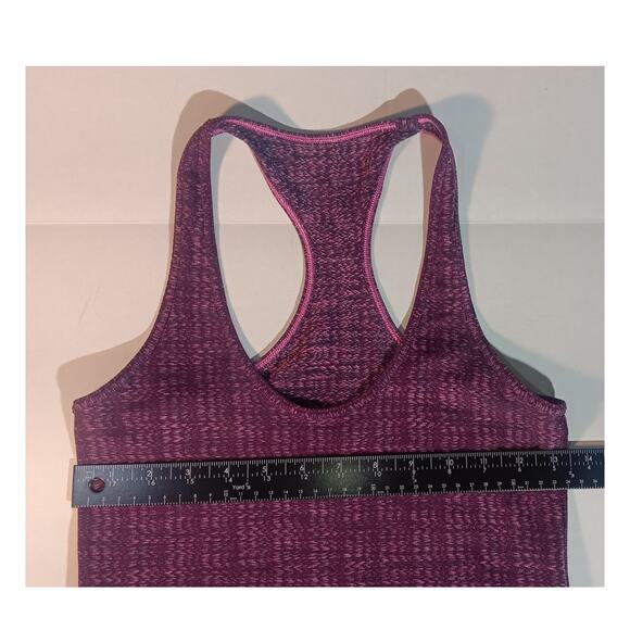 Lululemon Racerback Tank Top Purple Space Dye Sz 6 Yoga Gym Activewear - Picture 5 of 5